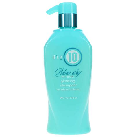 Its A 10 Blow Dry Miracle Glossing Shampoo 10 Oz Lala Daisy