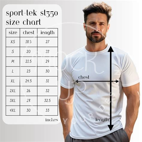 Sport Tek Sizing Guide Etsy