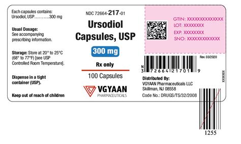 Dailymed Ursodiol Capsule