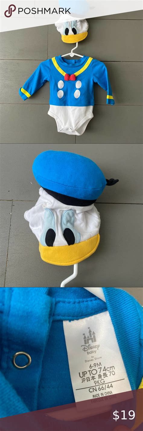 Disney Donald Duck Halloween Costume Outfit in 2022 | Duck halloween ...