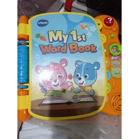 Vtech My 1st Word Book Hobbies And Toys Toys And Games On Carousell