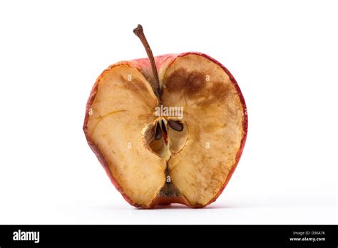 Half A Rotten Apple Stock Photo Alamy