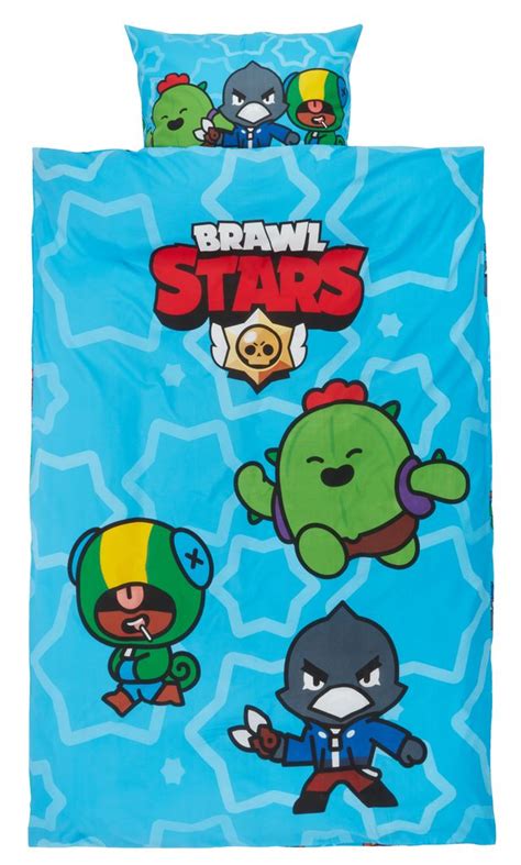 Bettwäsche Brawl Stars 140x200 Blau Jysk