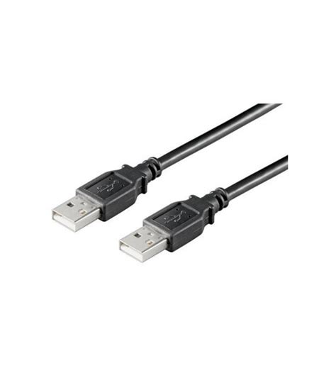 Goobay Câble Usb 20 Hi Speed Type A Mâle Mâle 3 M Noir Tout Le