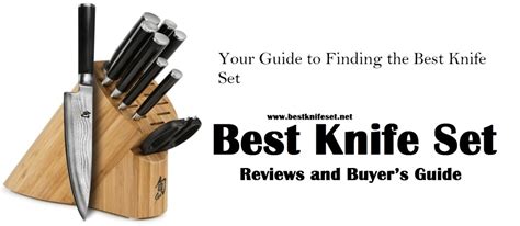 Best Knife Set Reviews Your Guide To Finding The Best Knife Set