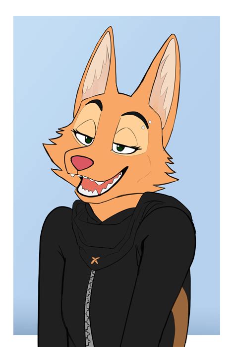 Diane Foxington from The Bad Guys (art by me) : r/furry