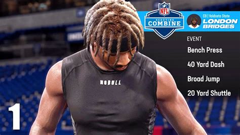 MADDEN 24 Superstar Mode DRAFT COMBINE DRILLS PLAYER CREATION Part