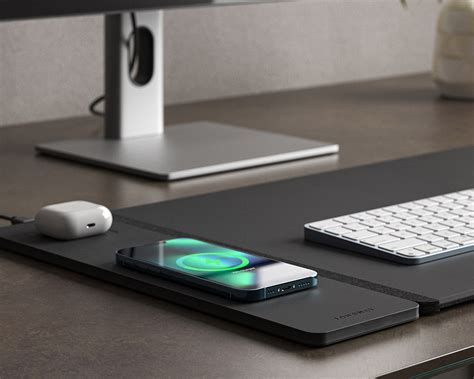 The Alti Wireless Charging Desk Mat Makes A Perfect Office Companion Werd