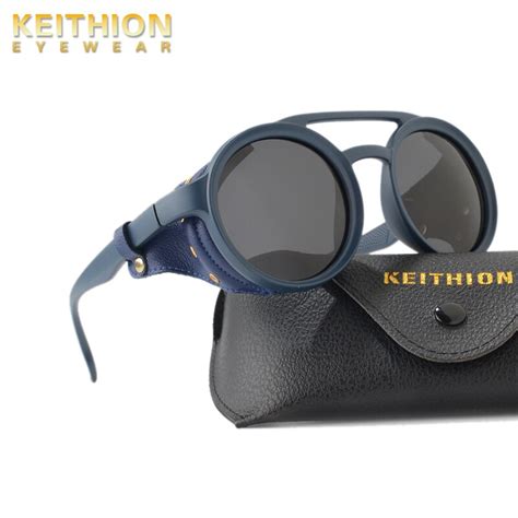 Keithion Gafas De Sol Redondas Polarizadas Para Hombre Lentes De Moda