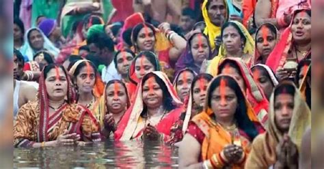 Chhath Puja 2022 Day 1 Nahaye Khaye Shubh Muhurat Chhath Mahaparv Begins Know Sunrise And