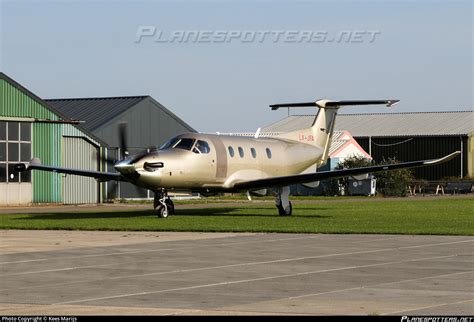 LX JFA Jetfly Aviation Pilatus PC 12 47 Photo By Kees Marijs ID