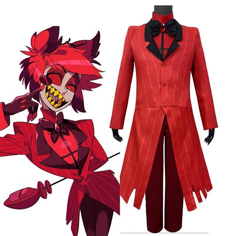 Tib Anime Hazbin Hotel Cosplay Alastor Kost M Frauen M Nner Full Set