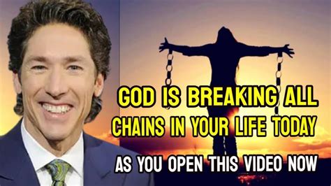 Congratulation God Is About To Break All Chains In Your Life Today