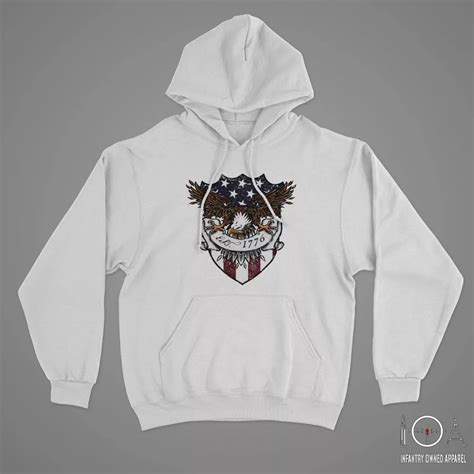 American Eagle Pullover Hoodie - Infantry Owned Apparel