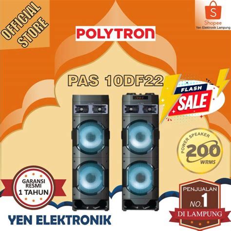 Promo Spesial Speaker Polytron Pas 10df22 Bluetooth Speaker Aktif