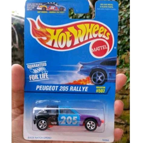 Jual HOT WHEELS PEUGEOT 205 RALLYE KAP BODY BELAKANG BISA DIBUKA FULL BESI Shopee Indonesia