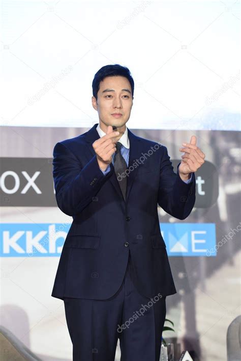 El Actor Surcoreano So Ji Sub Asiste A Un Evento Promocional Para Su