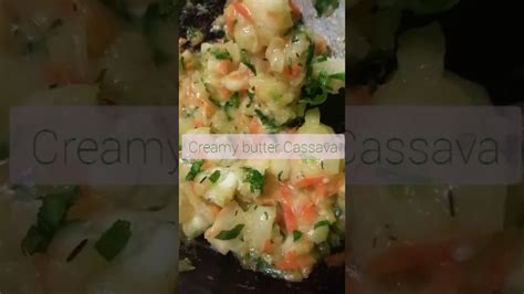 How To Make Butter Cassava Trinidad Side Dish Youtube