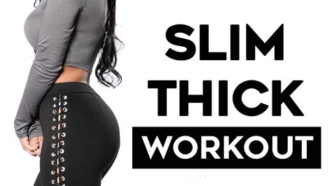 ⏳hourglass Figure Workout Get A Smaller Waist And Bigger Butt Slim Thick Workout Youtube