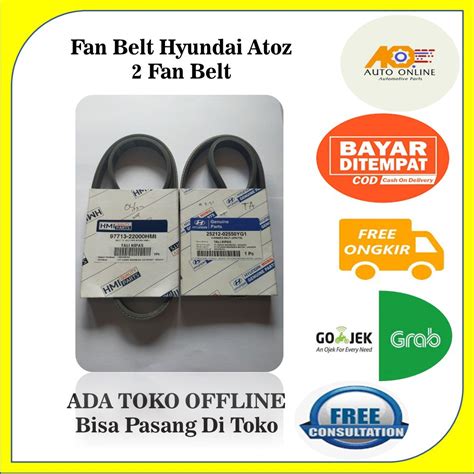 Jual Fan Belt V Belt Vbelt Tali Kipas Hyundai Atoz Buah Shopee