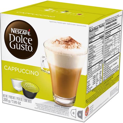 Nescafe Dolce Gusto Cappuccino Coffee Pods 16 Count