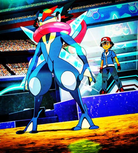 Ash And Ash Greninja By Pokemonsketchartist On Deviantart