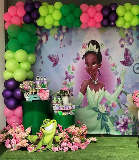 Pin By Natasha Jones On Baby Princess And The Frog Tiana Birthday