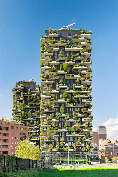 10 Plant Covered Buildings Around The World Green Architecture