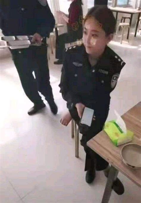 江苏女辅警许艳生活照 图库 五毛网