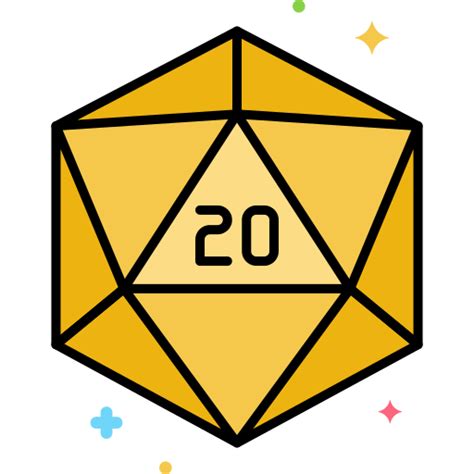 D20 Free Entertainment Icons