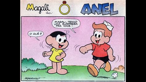 Magali Em O Anel Gibis Do Rapha 2