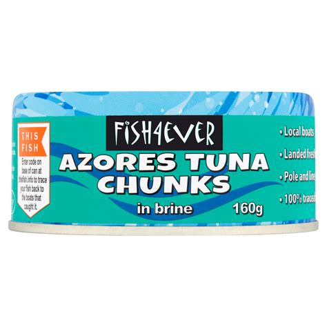 Fish 4 Ever Skipjack Tuna Chunks In Brine 160g My Supermarket Compare