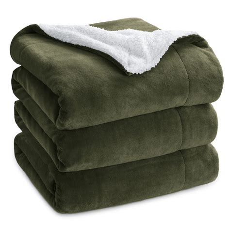 Bedsure Sherpa Fleece Blankets King Size For Bed Thick