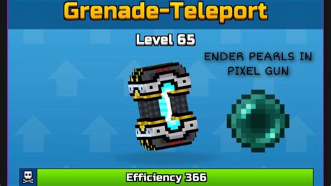 NEW GADGET 1 1 Teleport Grenade Review Pixel Gun 3D 3 Cat Spam