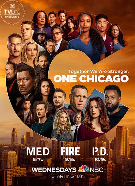 #OneChicago Poster for 'Fire,' 'PD' 'Med' Season Premieres on NBC