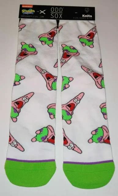 SPONGEBOB SQUAREPANTS ODD Sox Nickelodeon Friend Patrick Star Crew