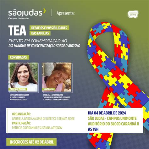 Evento TEA Desafios e possibilidades das famílias promove