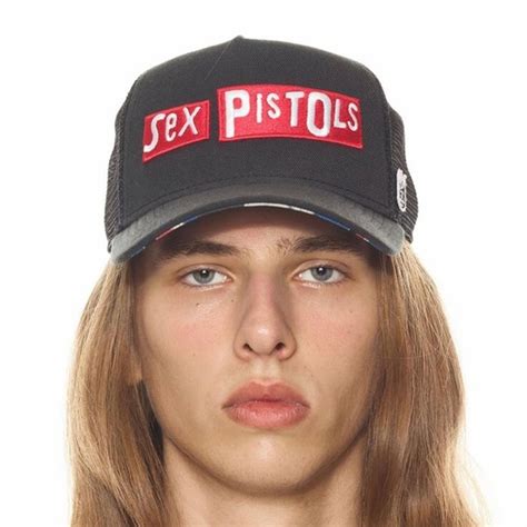 Cult Of Individuality Accessories Sex Pistols Mesh Back Trucker Hat