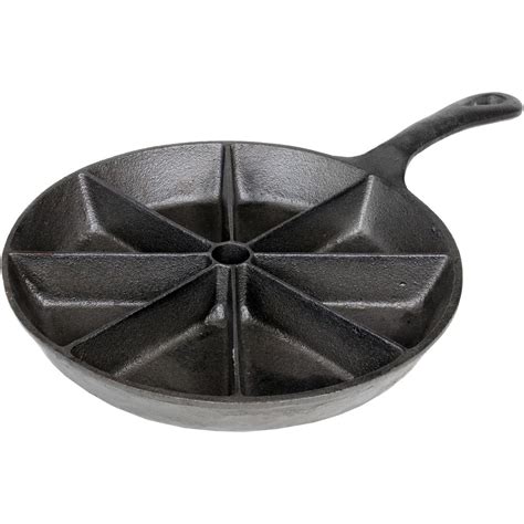 Cajun Classic Inch Seasoned Cast Iron Wedge Pan Skillet Gl Bs