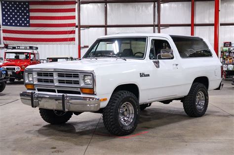 1992 Dodge Ramcharger GR Auto Gallery