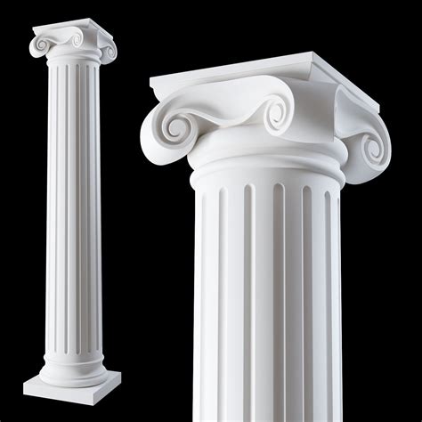 01 Ionic column order 3D model | CGTrader