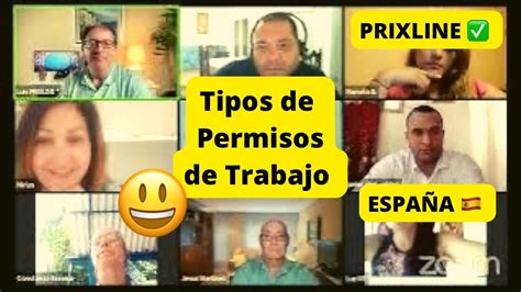 Prixline Tipos De Permiso De Trabajo Para Emigrantes En España Explicación Detallada 👍 😃 Youtube