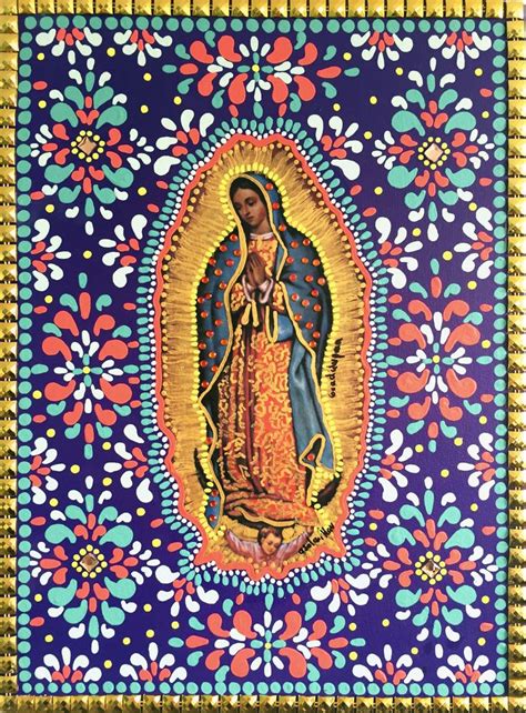 Guadalupana Guadalupana Arte virgen maría Pinturas Arte inspirador