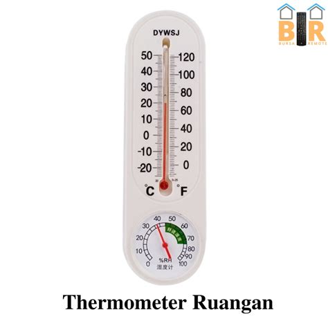 Jual Thermometer Dinding Analog Alat Pengukur Pengatur Suhu Kelembaban