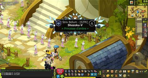 Capture d écran de Shozoku V combats des joueurs DOFUS le MMORPG