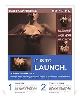 Nude Woman In Mist Flyer Template Design ID SmileTemplates