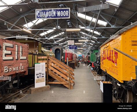 Scottish Railway Museum, Bo'ness, Scotland Stock Photo - Alamy