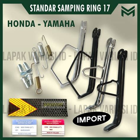 Jual STANDAR SAMPING IMPORT RING17 STANDAR 1 Bahan BESI TEBAL Untuk