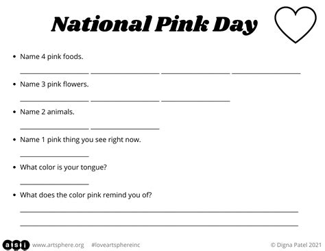 National Pink Day | Art Sphere Inc.