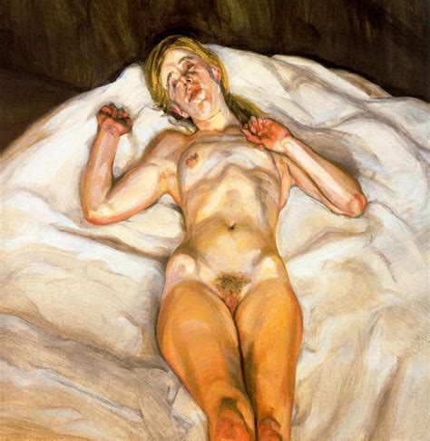 Naked Girl 1966 Lucian Freud WikiArt Org